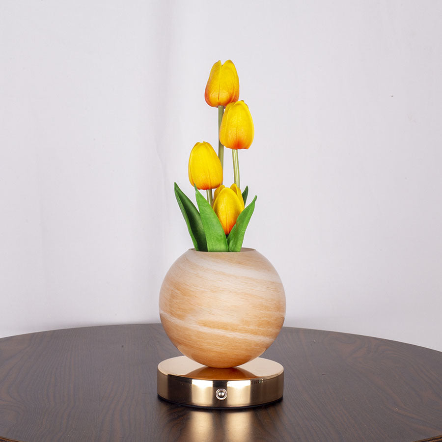 BloomGlow Tulip Touch Dimmable Table Lamp