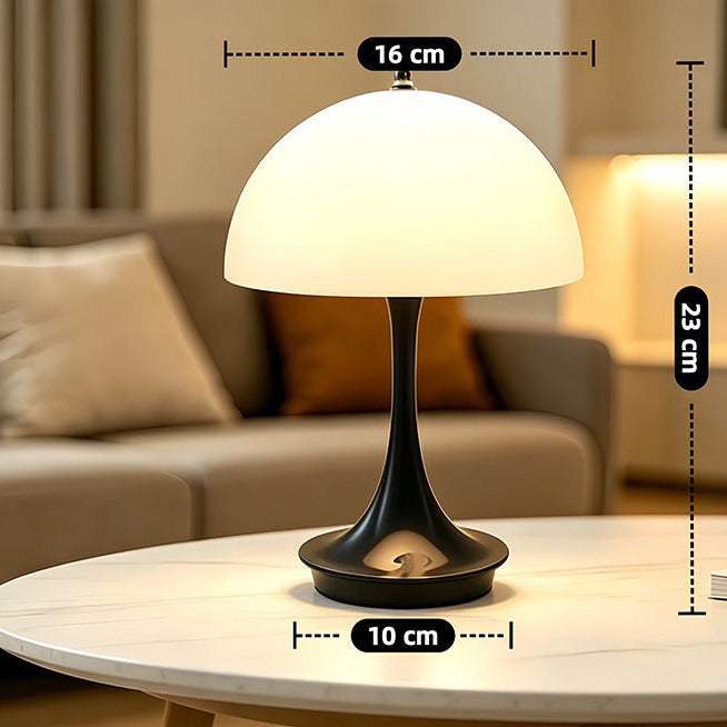 Danish Mushroom Touch Dimmable Table Lamp
