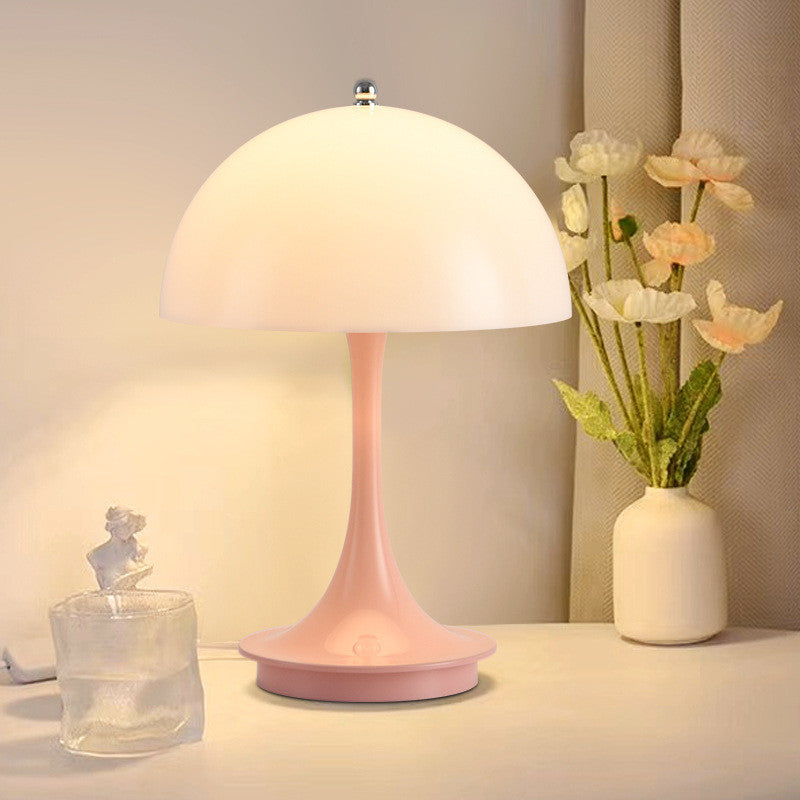 Danish Mushroom Touch Dimmable Table Lamp
