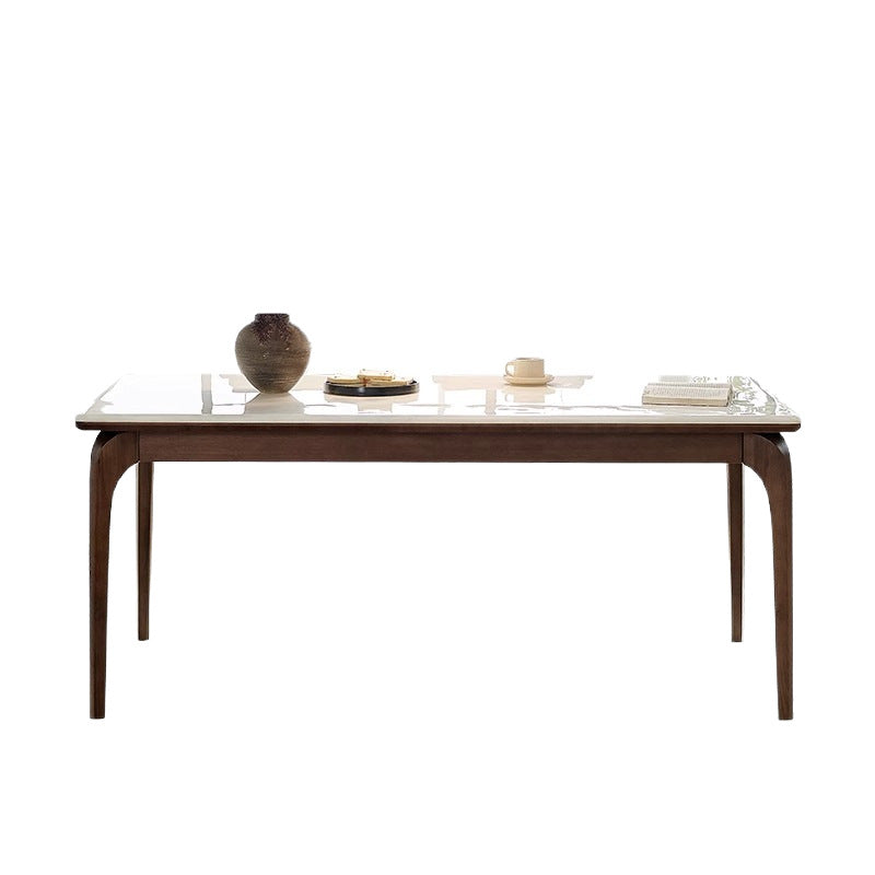 Nordic Pure Natural Marble Rectangular Dining Table