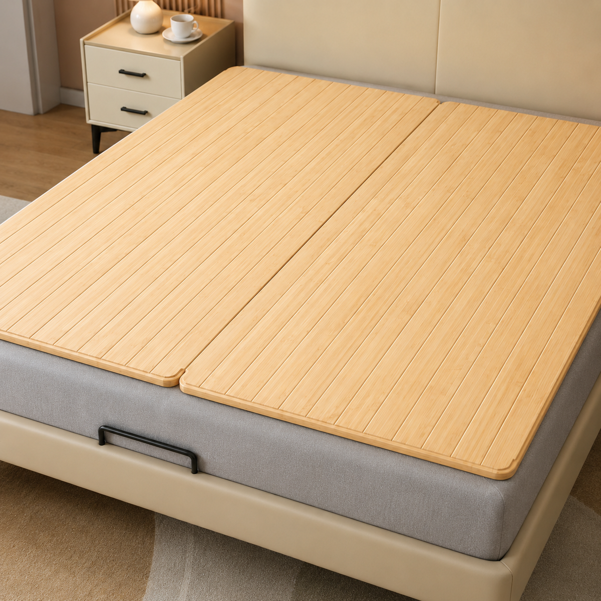 Foldable Solid Wood Hard Bed Board