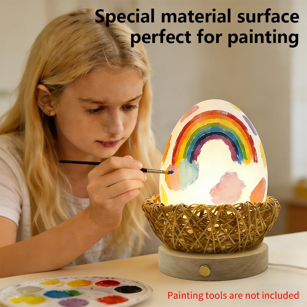Glow-Nest Colour-Changing Night Light/ Bird Egg