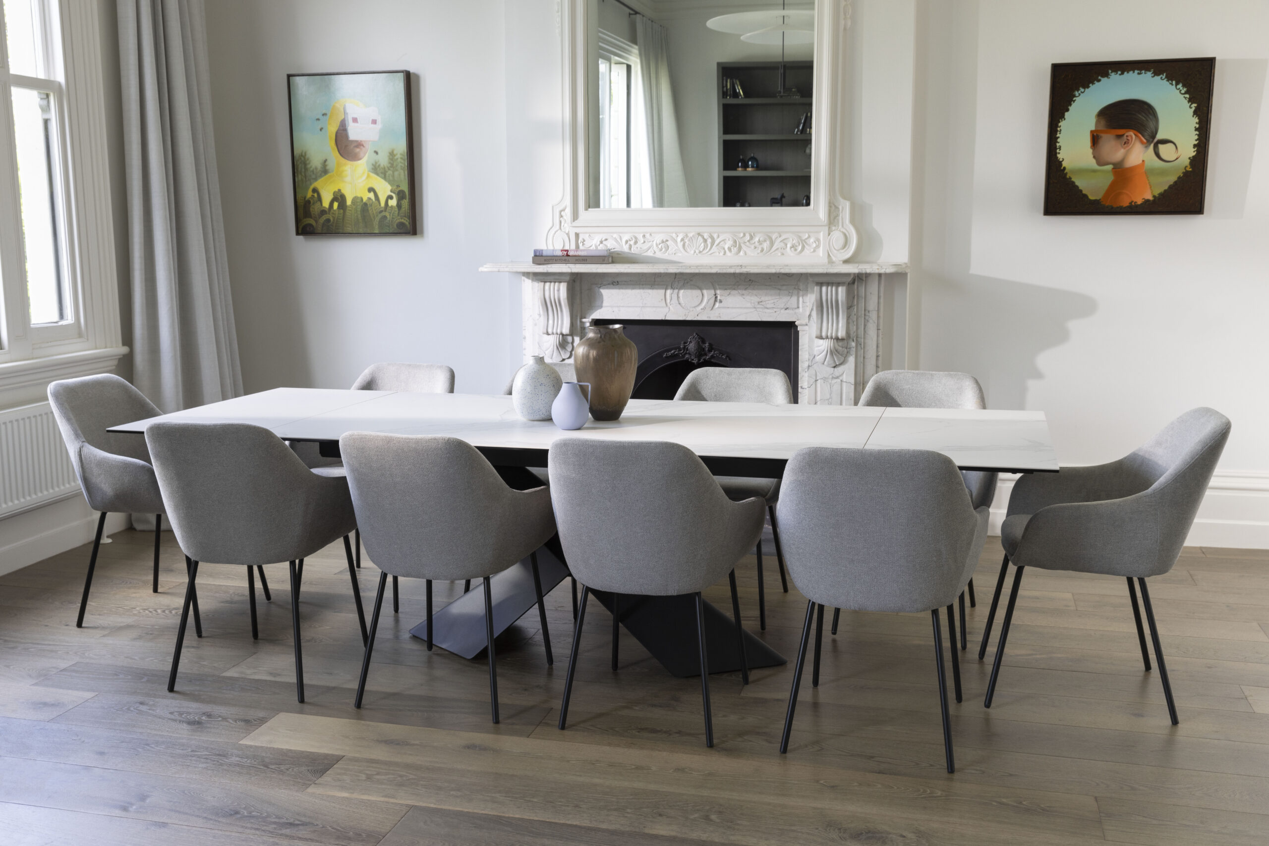 Zulu Extension Dining Table Vermont Ceramic