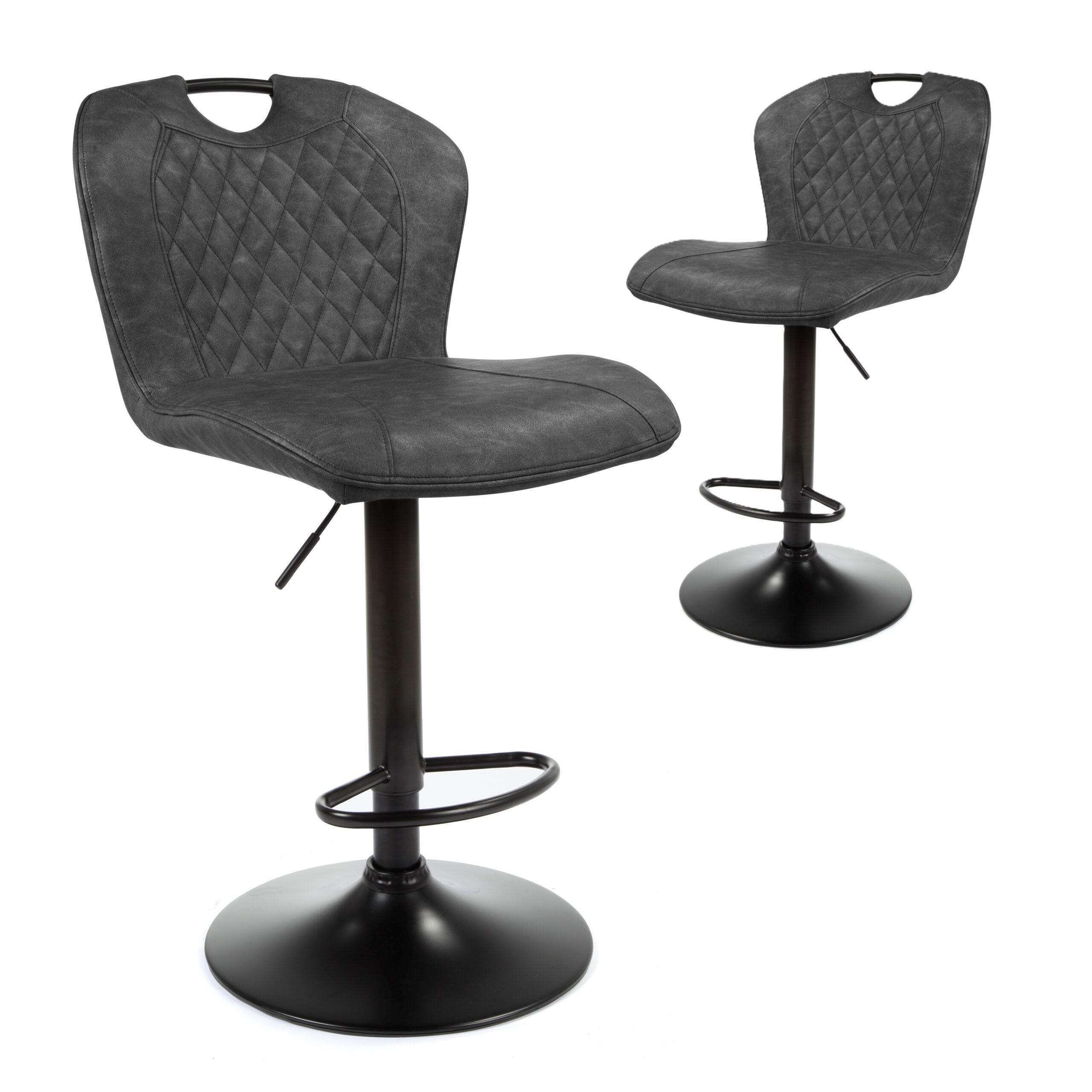 Baggio Bar Stool Antique Black
