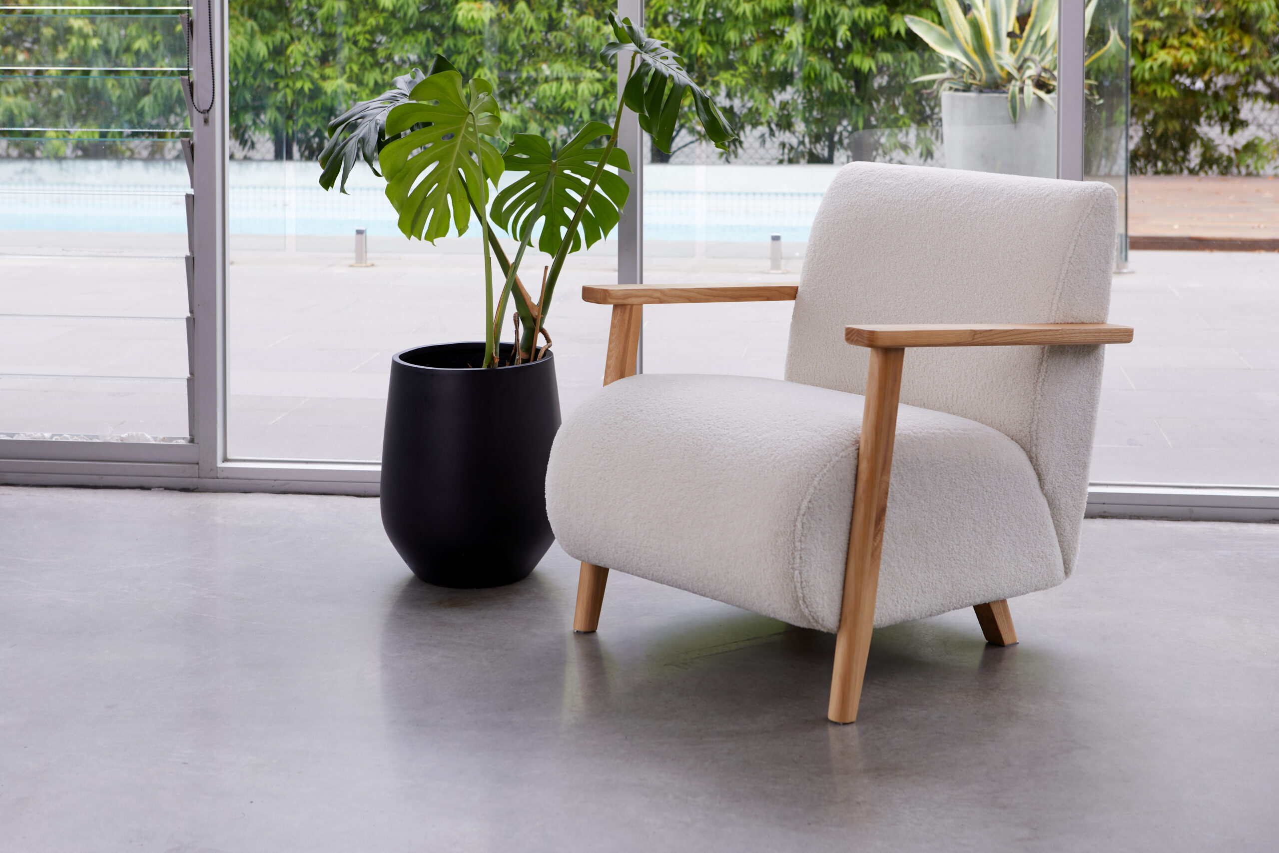 Cozy Occasional Chair Ivory