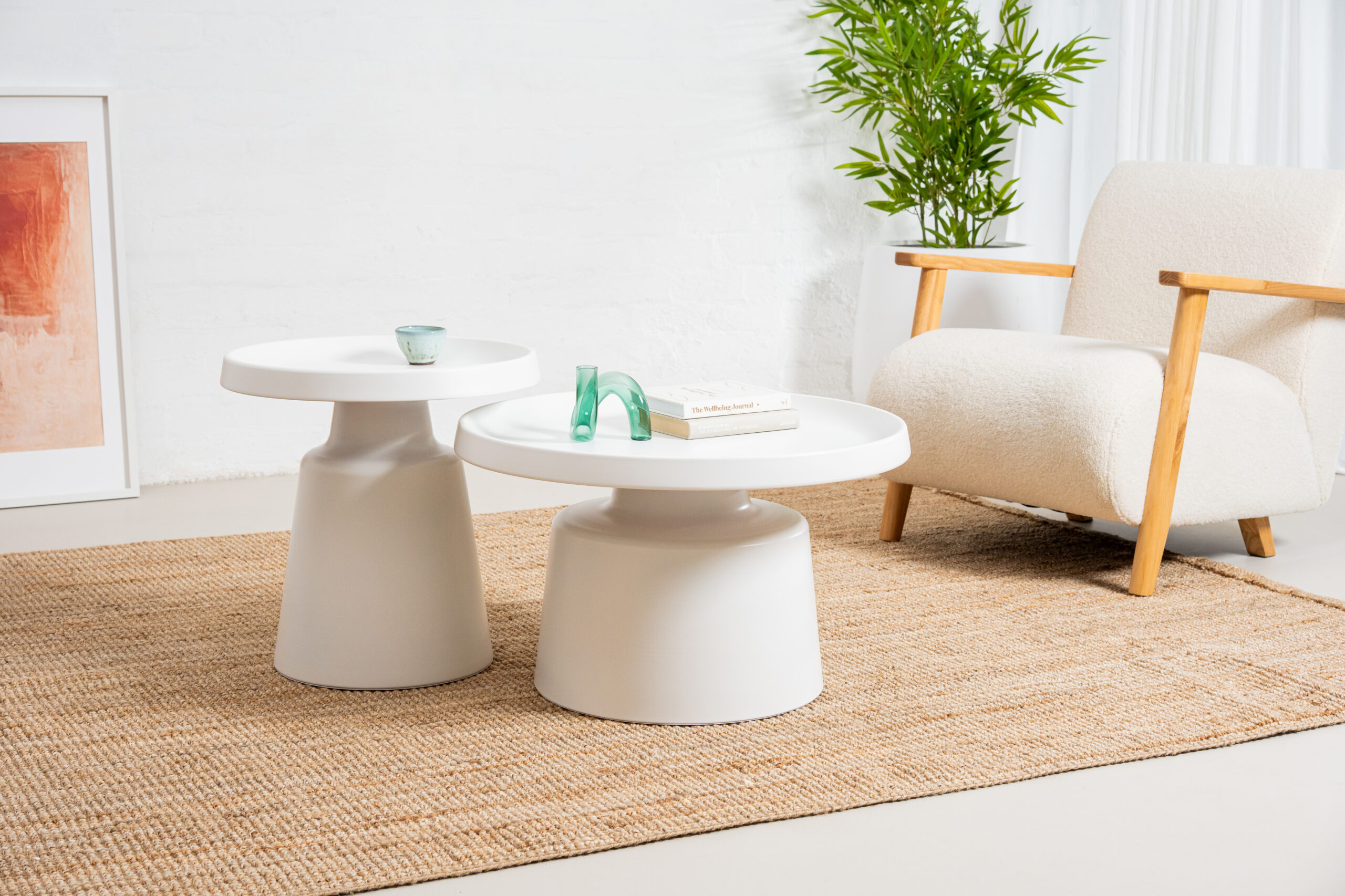 Cozy Occasional Chair Ivory
