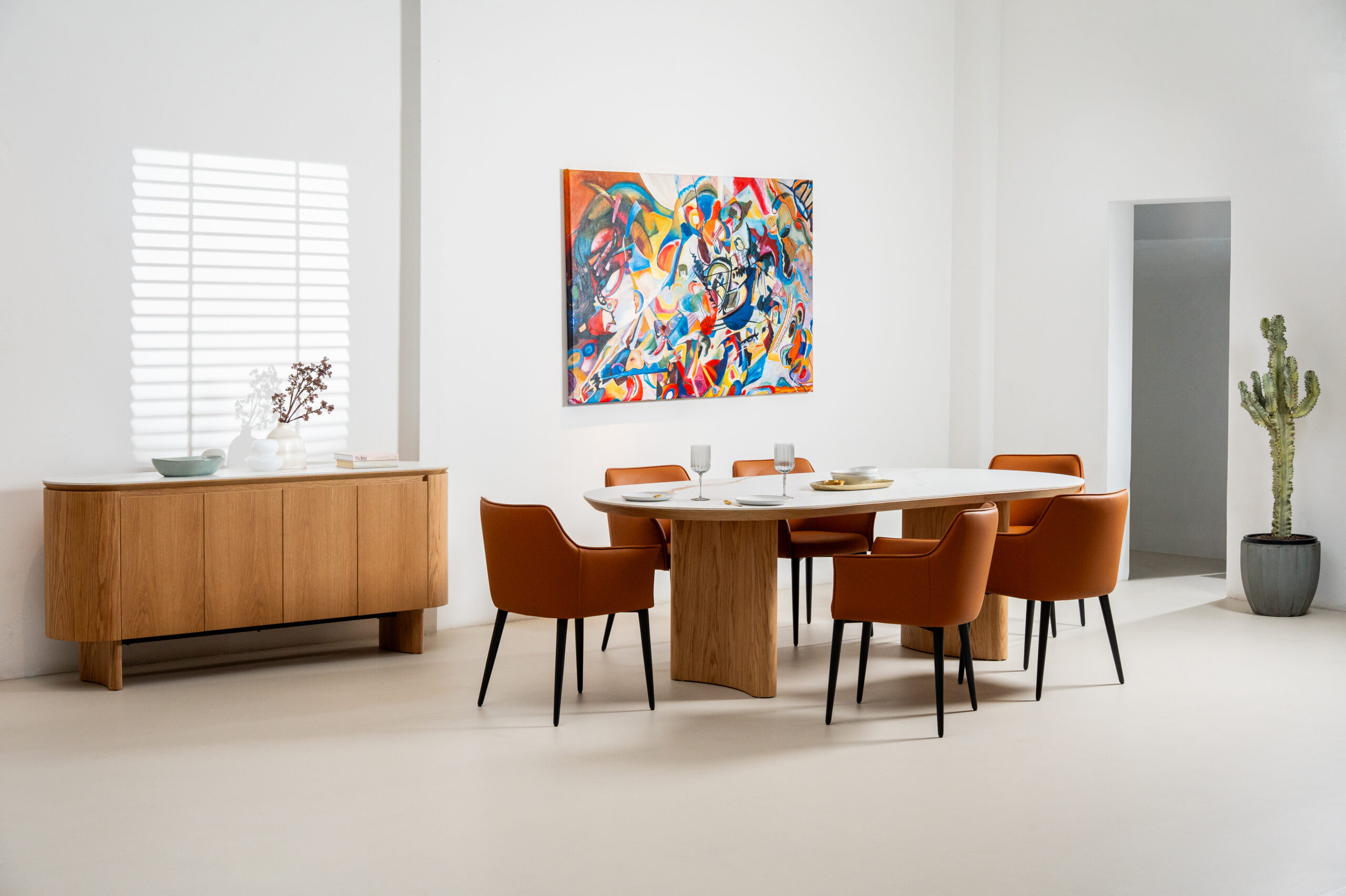 Lucerne Buffet Natural With Ceramic