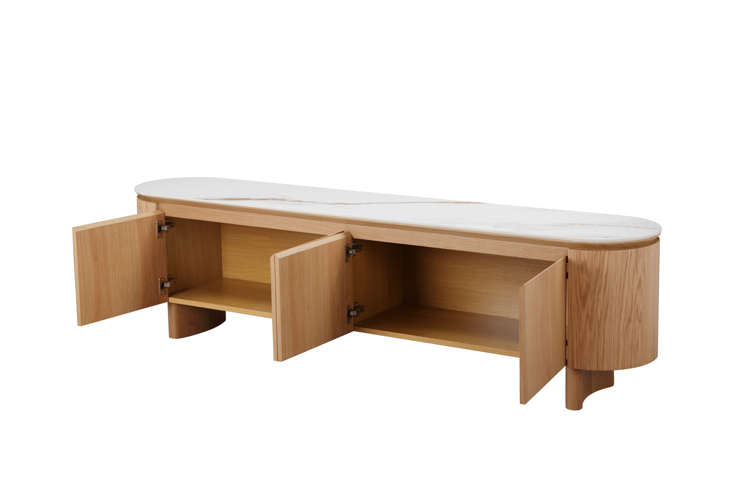 Lucerne TV Unit Natural With Ceramic