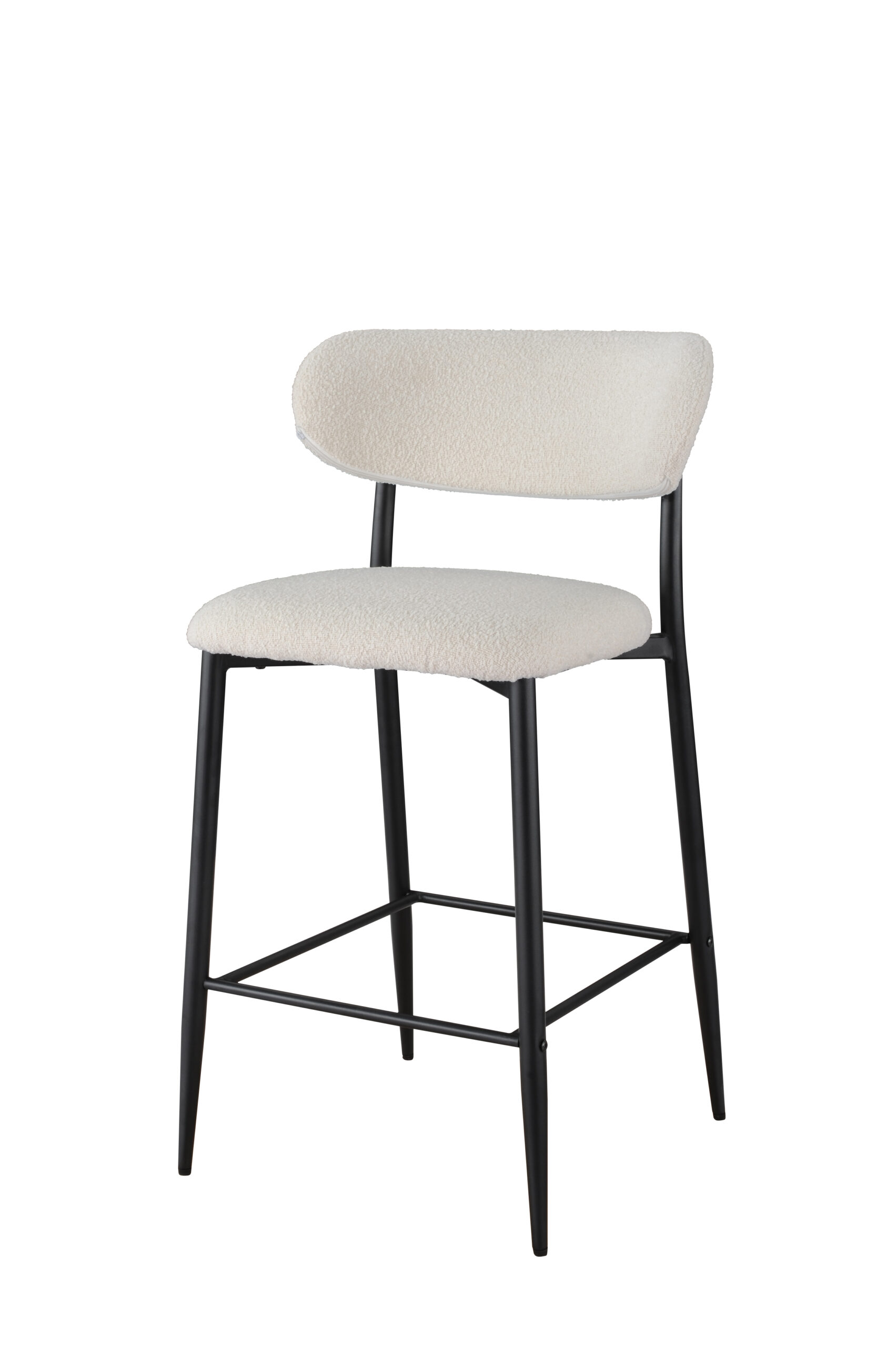 Naples Bar Stool Off White